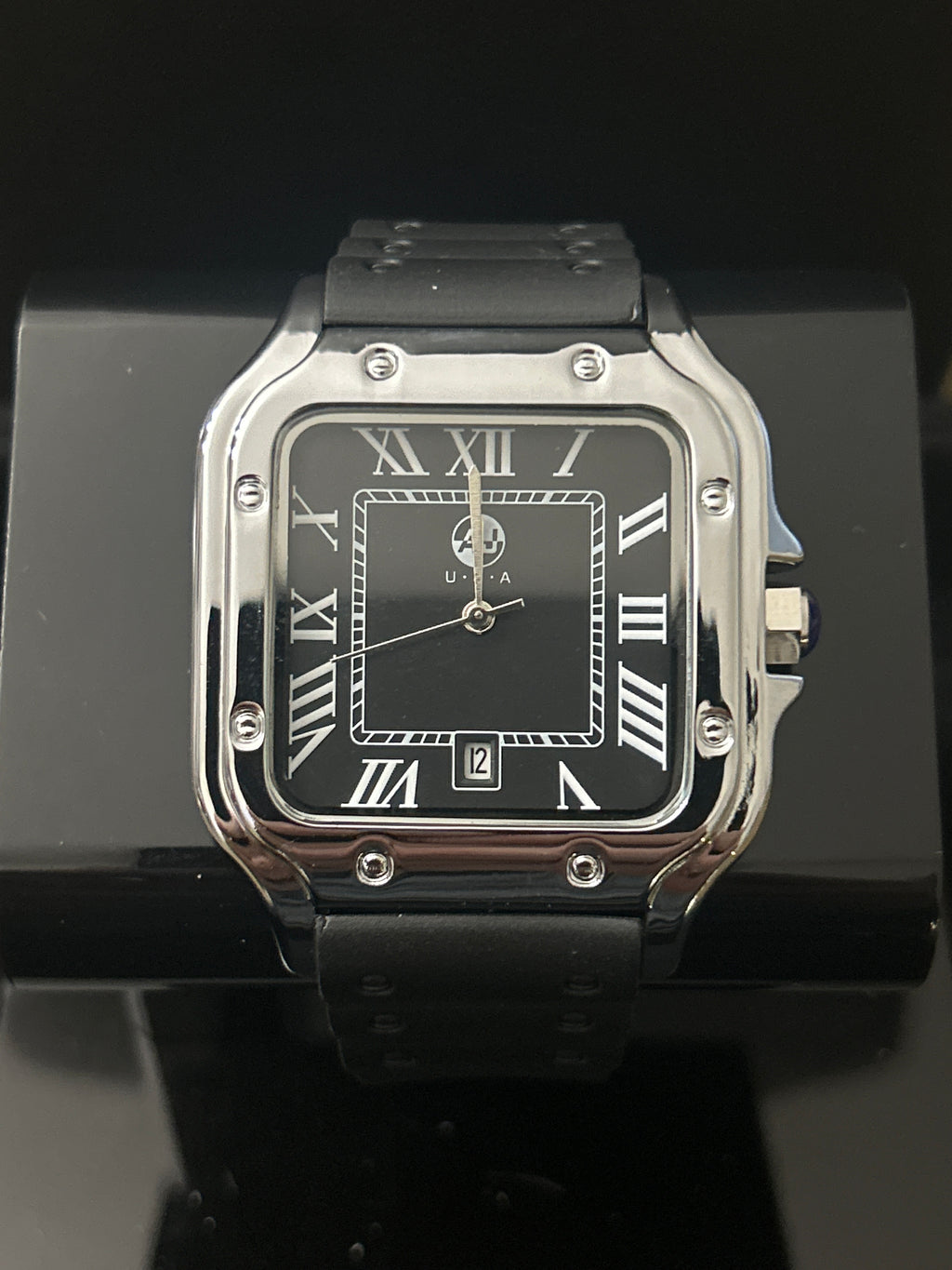 W44 - 38mm Men’s Cartier Style Square Face