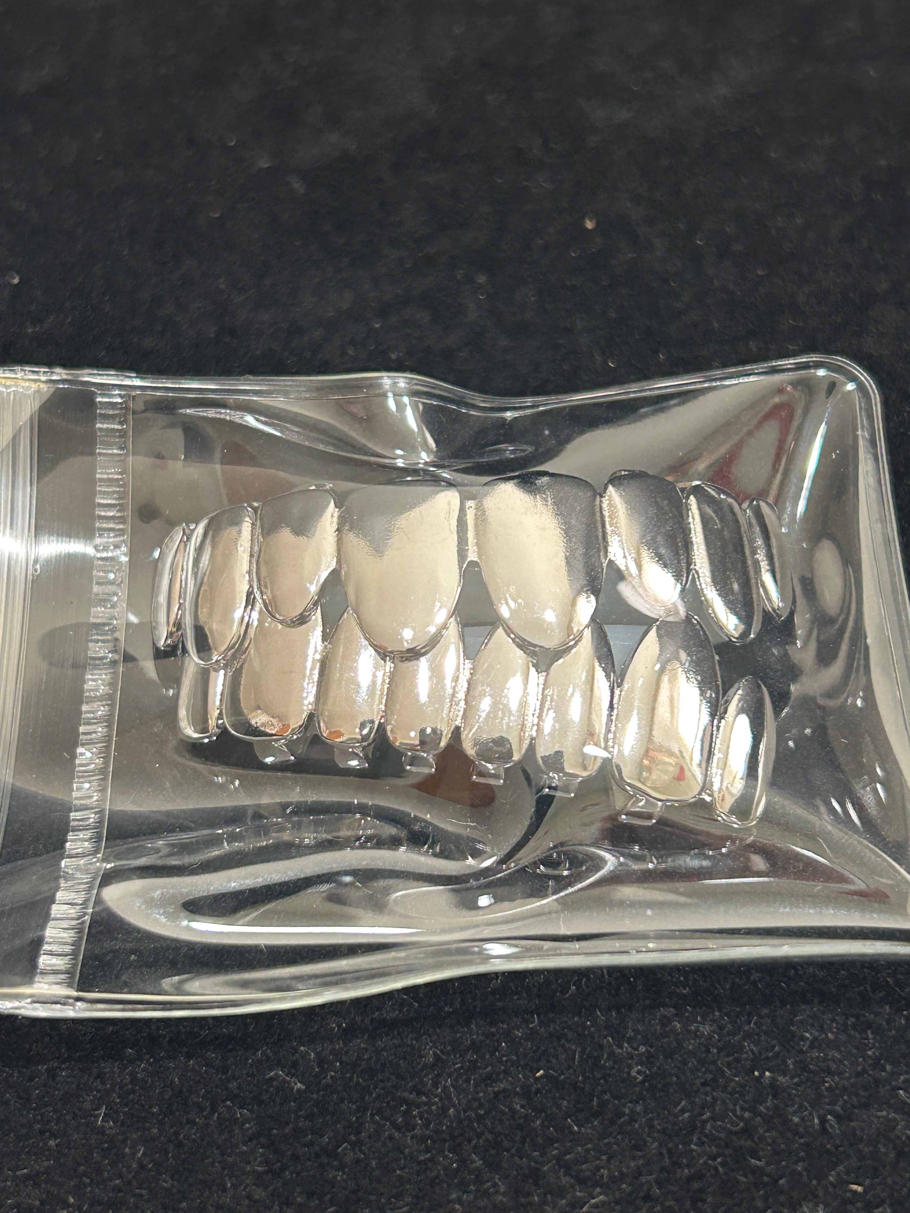 G4 - 14k White Gold Full Grill