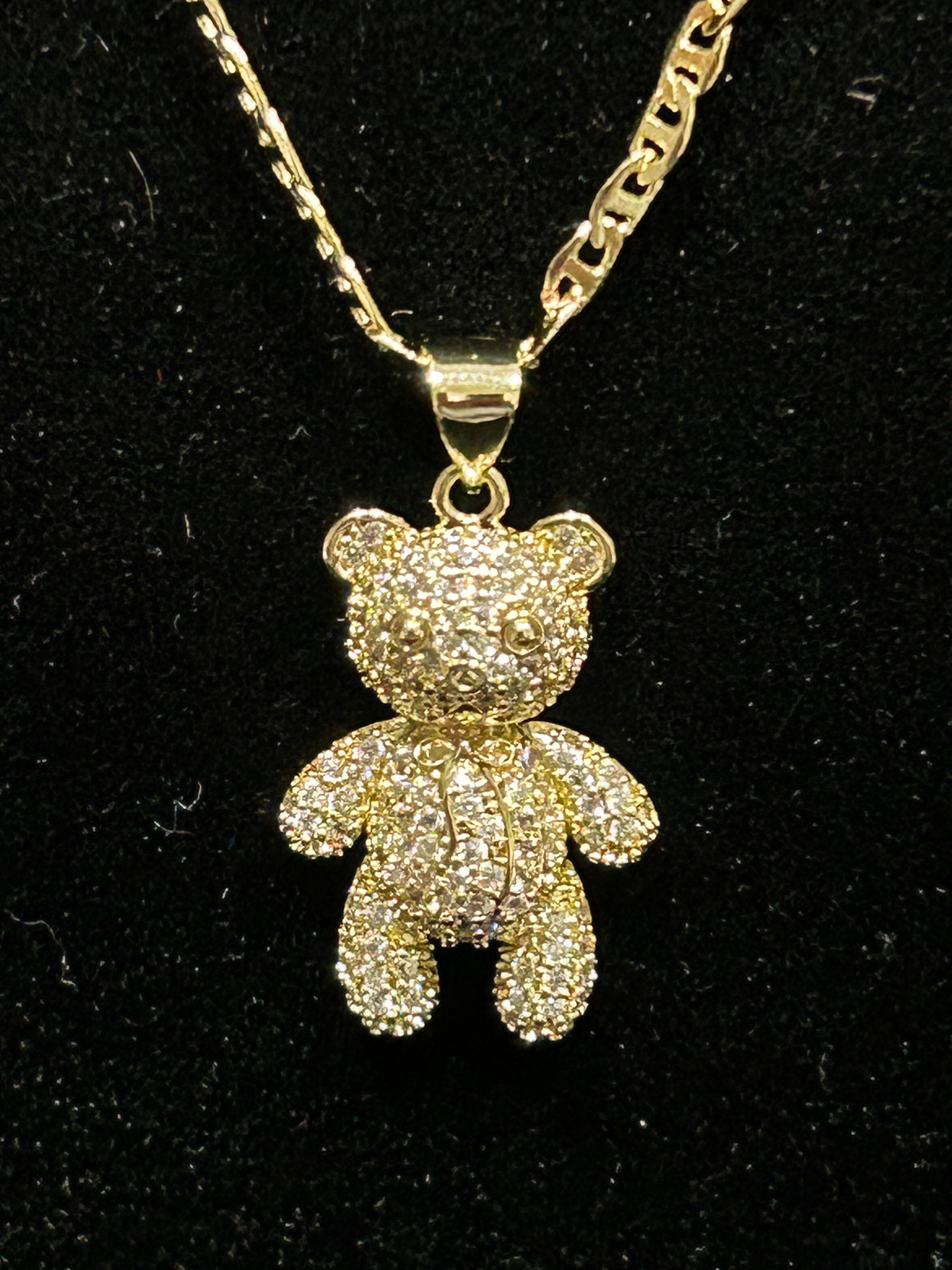 C60 - 14K Gold Filled 20 Inch VVS CZ Gucci Mariner Combo