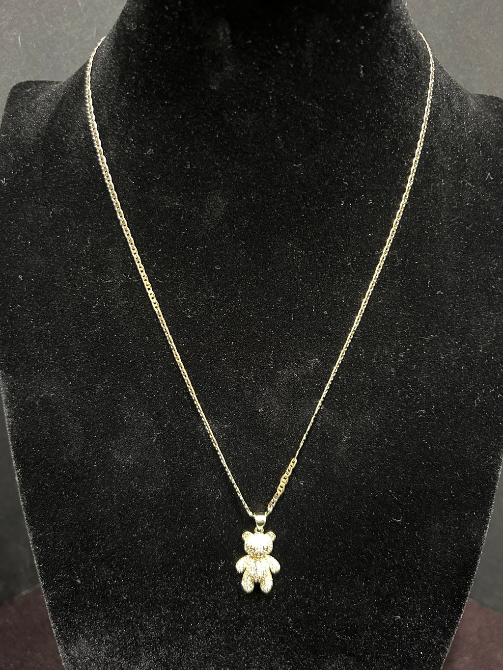 C60 - 14K Gold Filled 20 Inch VVS CZ Gucci Mariner Combo