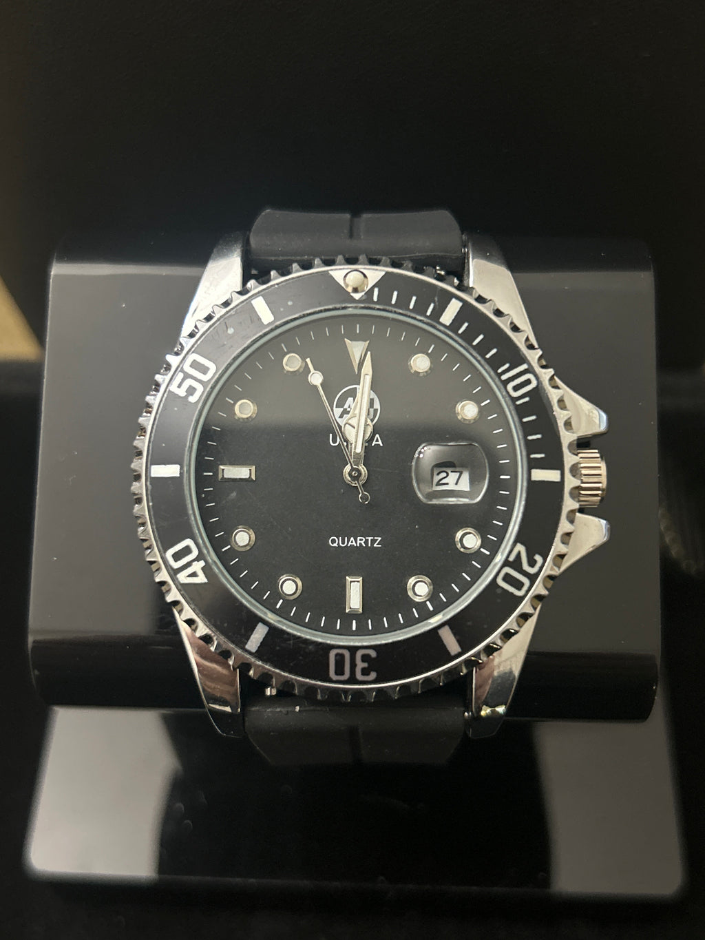 W39 - 42mm Black Rolex Style
