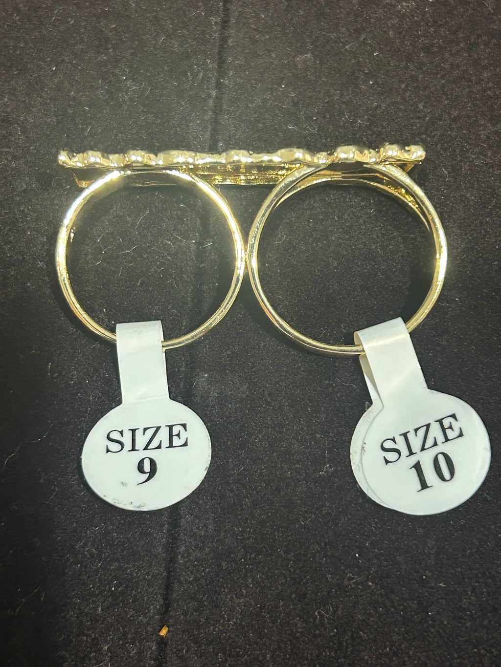 R15 - 14K Gold 2 Finger Nugget