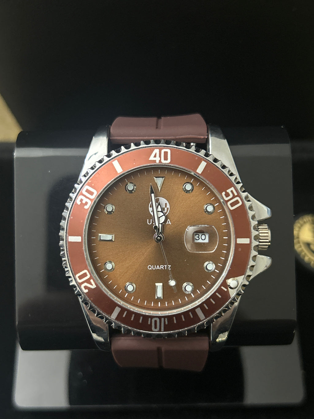 W41 - 42mm Brown Dial Rolex Style