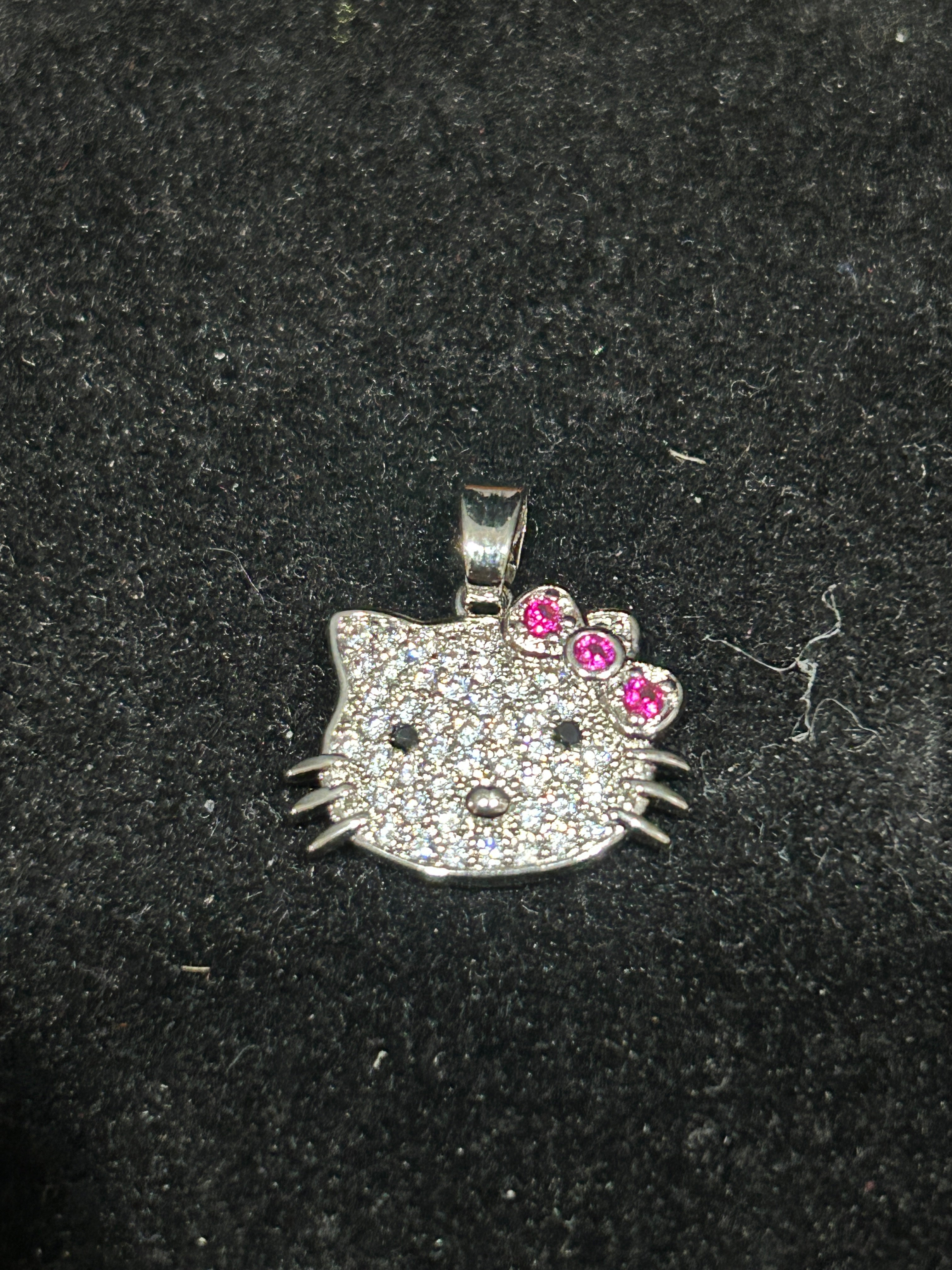 P53 - 14K Gold VVS CZ Hello Kitty