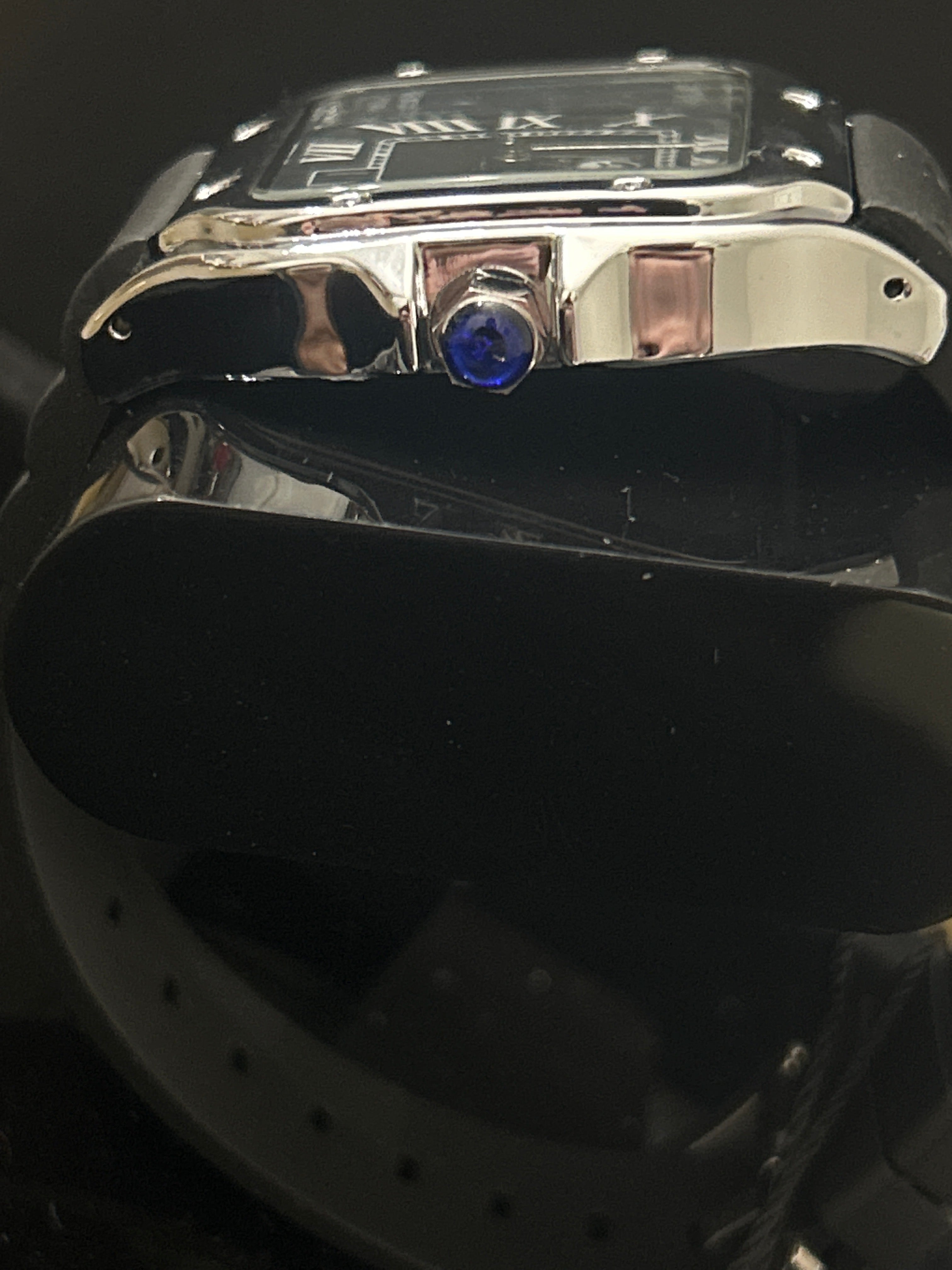 W44 - 38mm Men’s Cartier Style Square Face