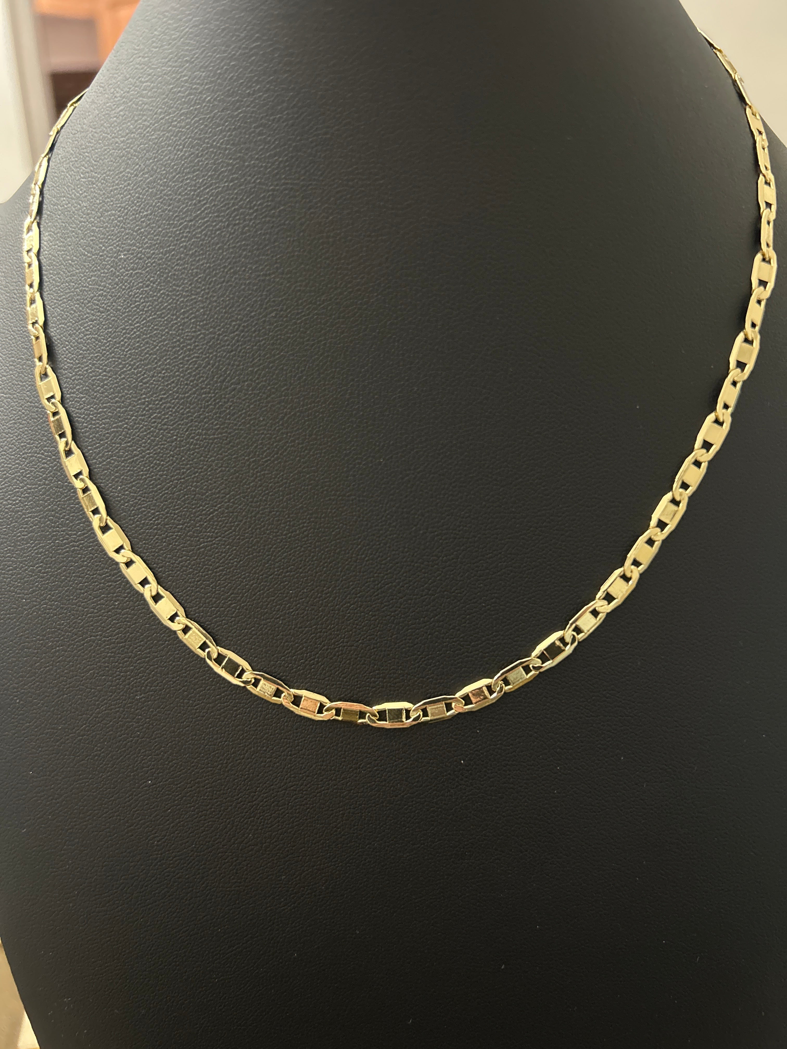 14k Gold 18in Gucci Mariner