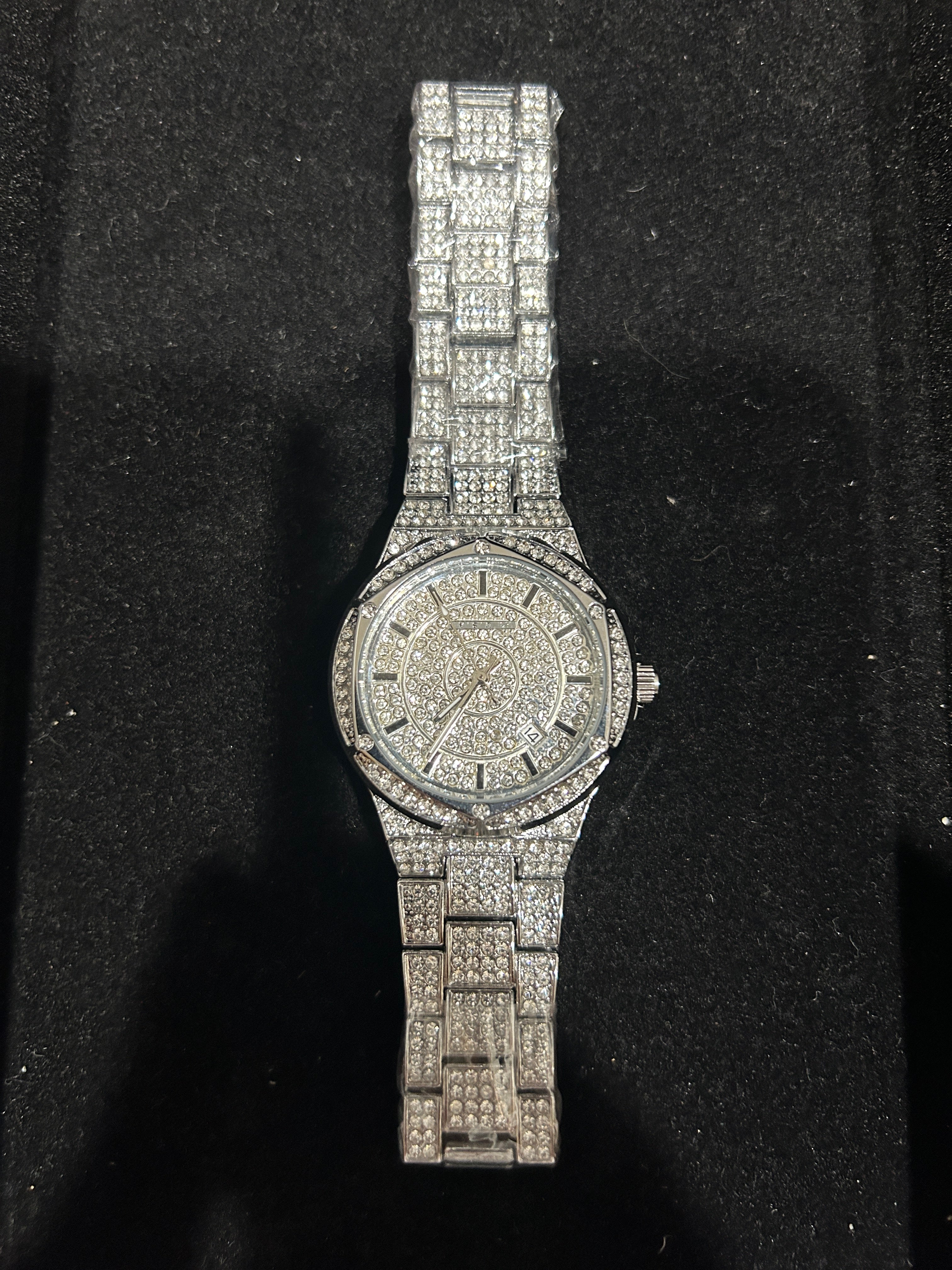 W20 - Silver Iced Out VVS CZ Women’s