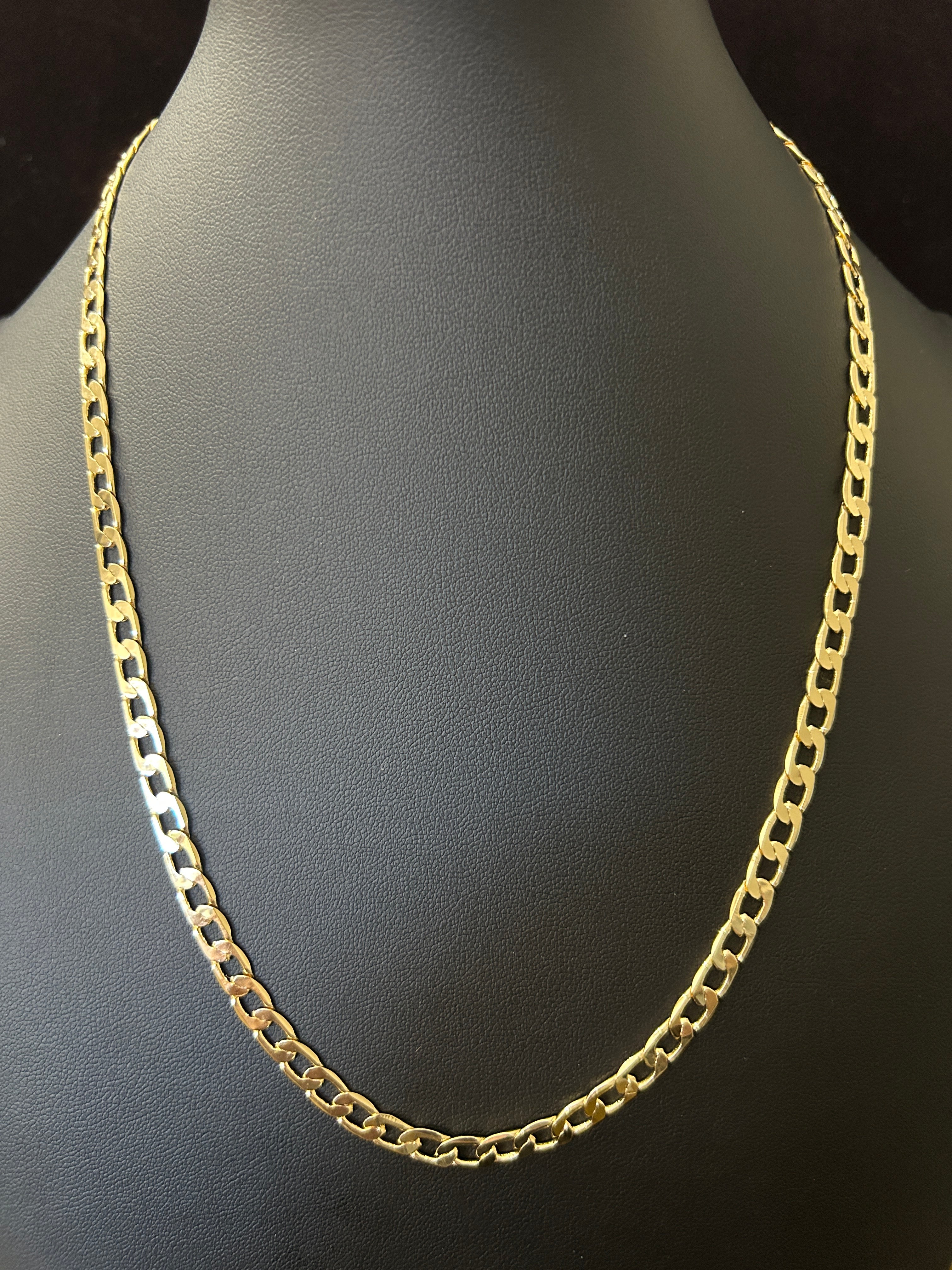 C84 - 14k Gold 20 Inch Cuban 5mm