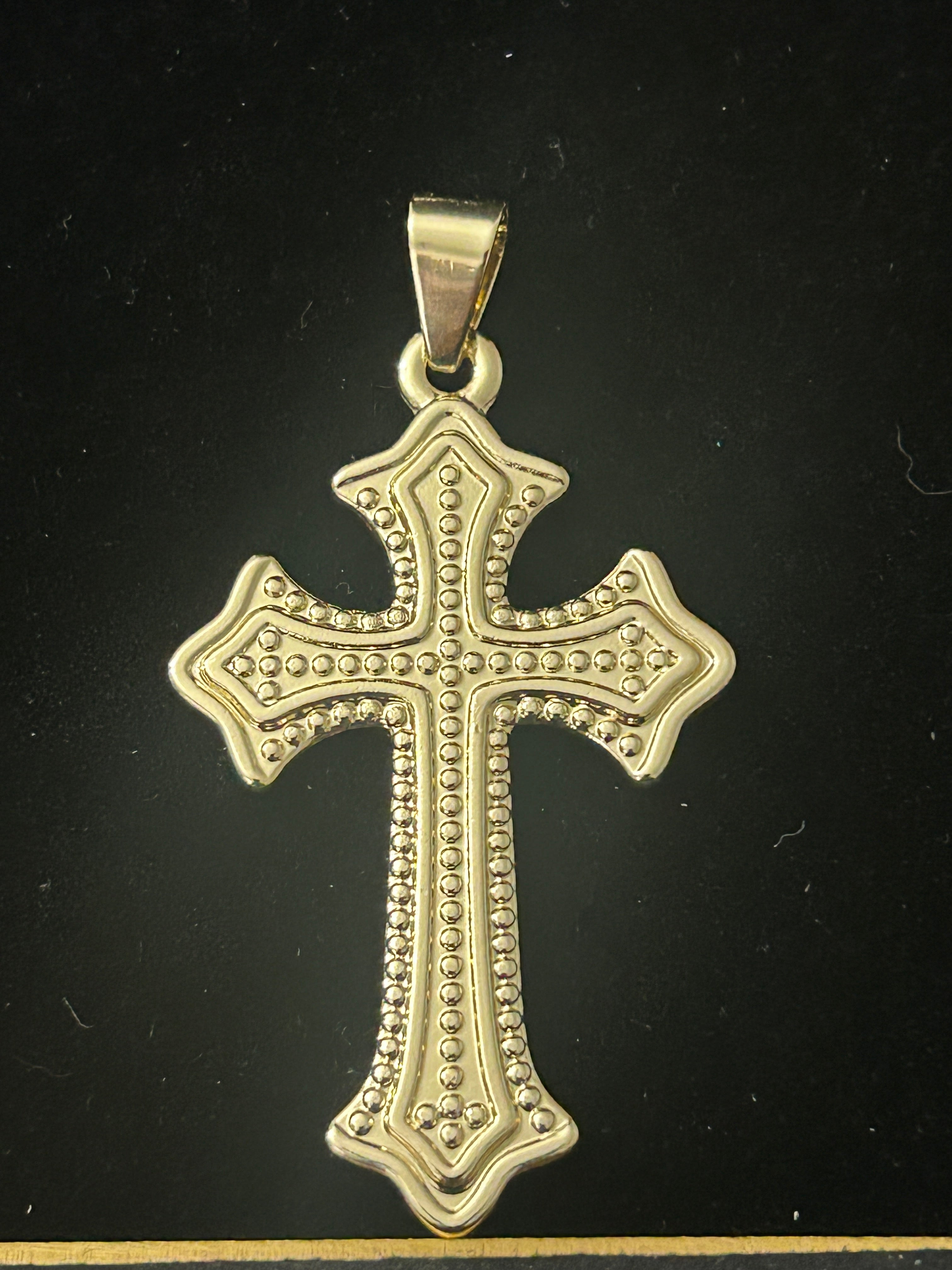 P77 - 14k Gold Large Cross