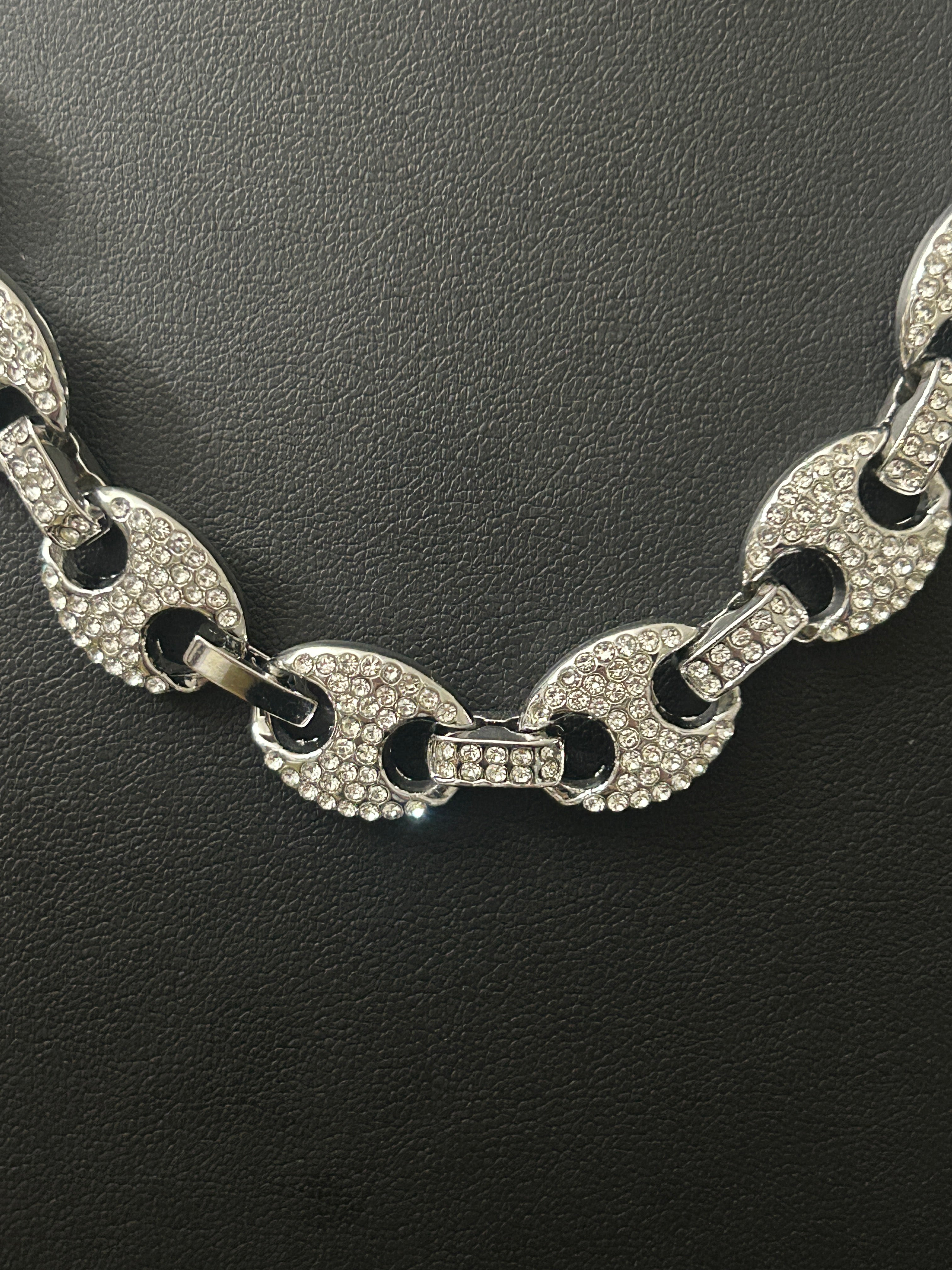 20in VVS CZ 12.5mm Iced Out Bubble Gucci Link