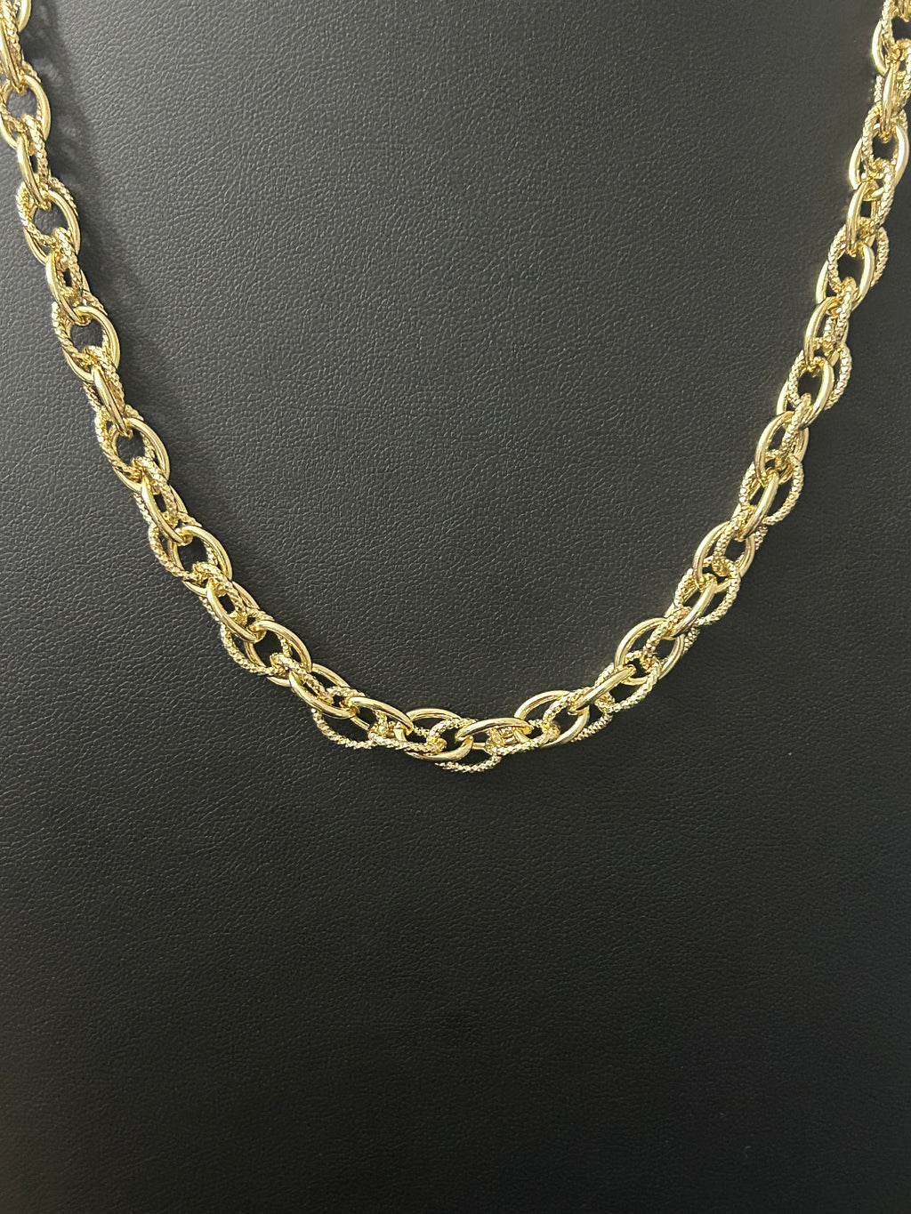 14k Gold 18-20in Circle Link Chain