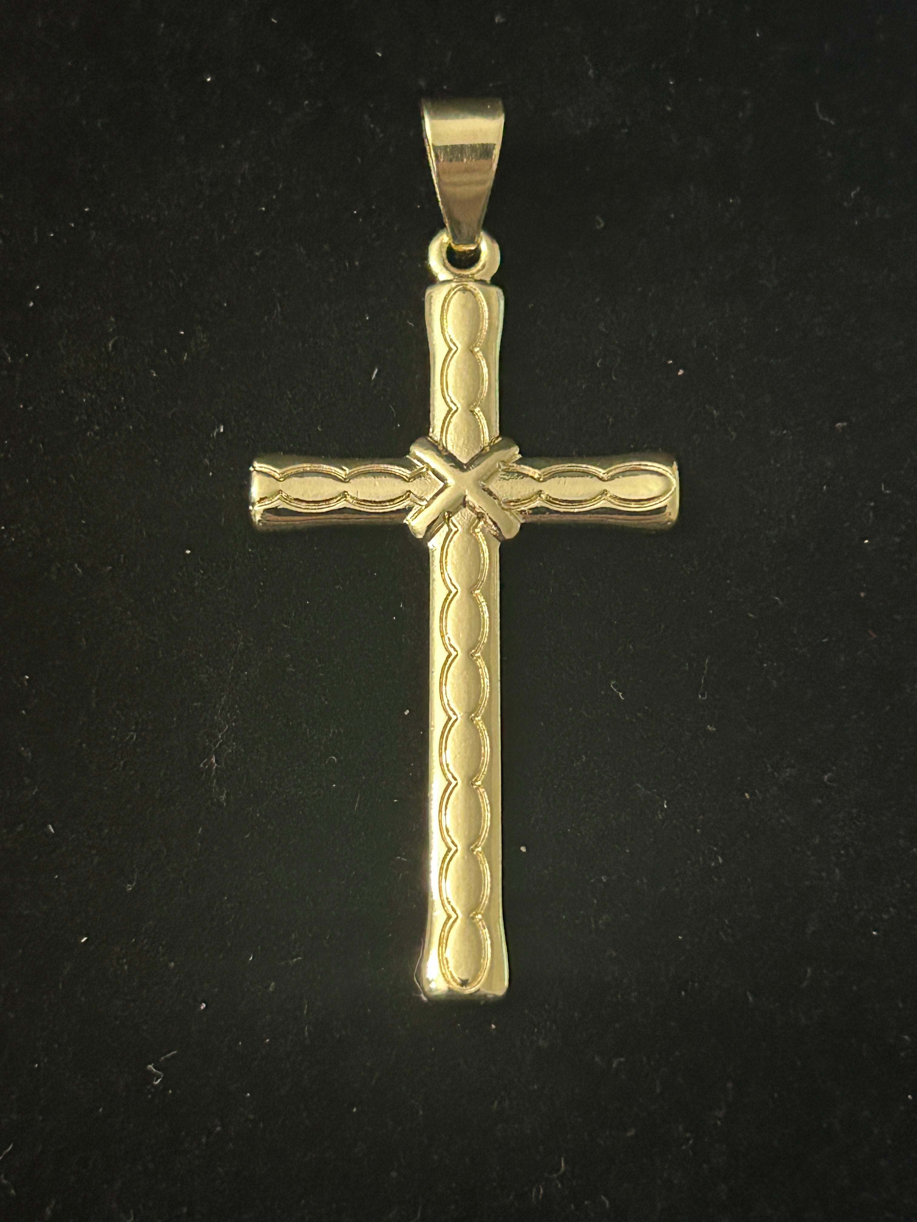 14K Gold Medium Cross