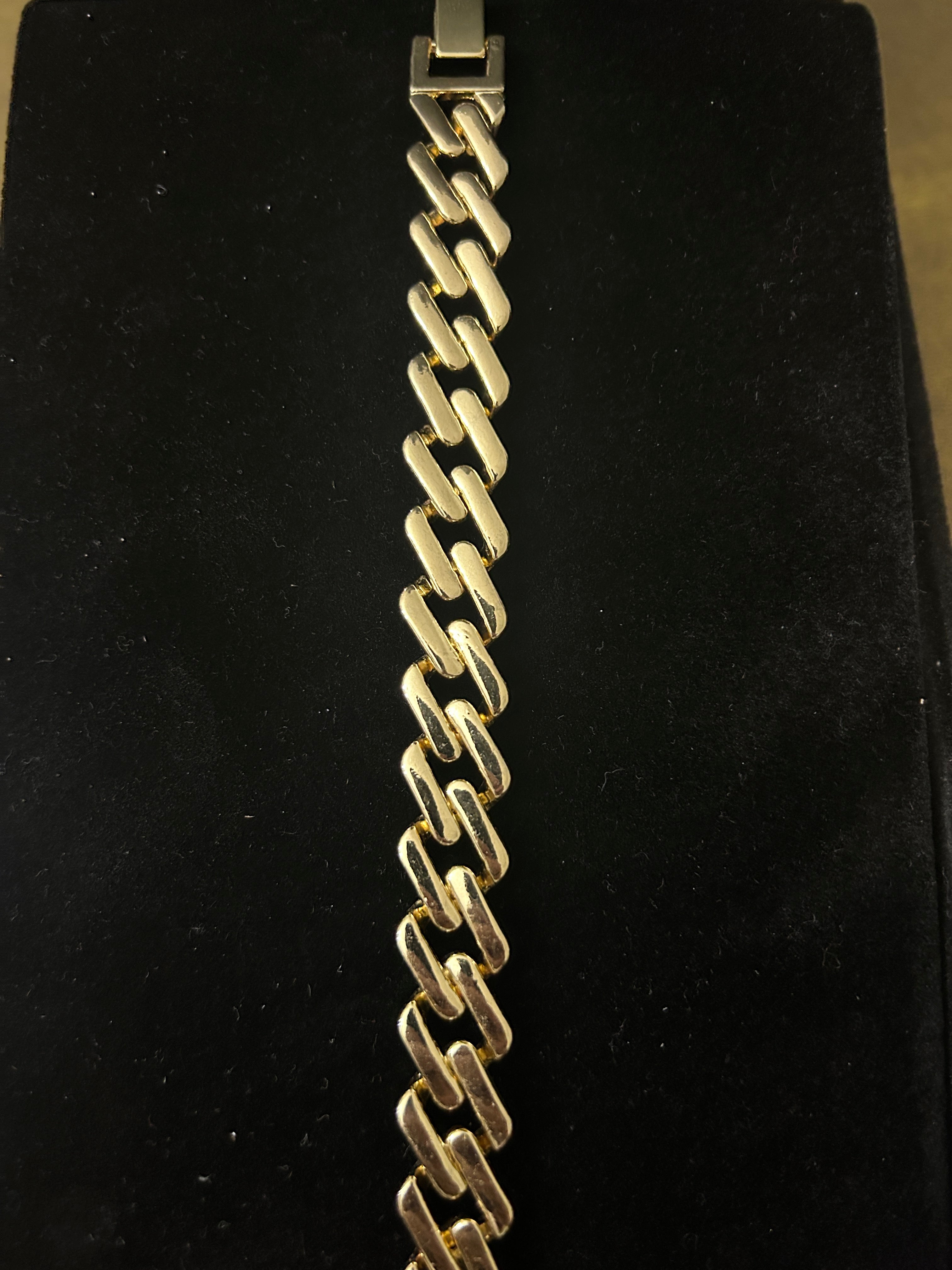 14K Gold 7.5in Cuban 13MM