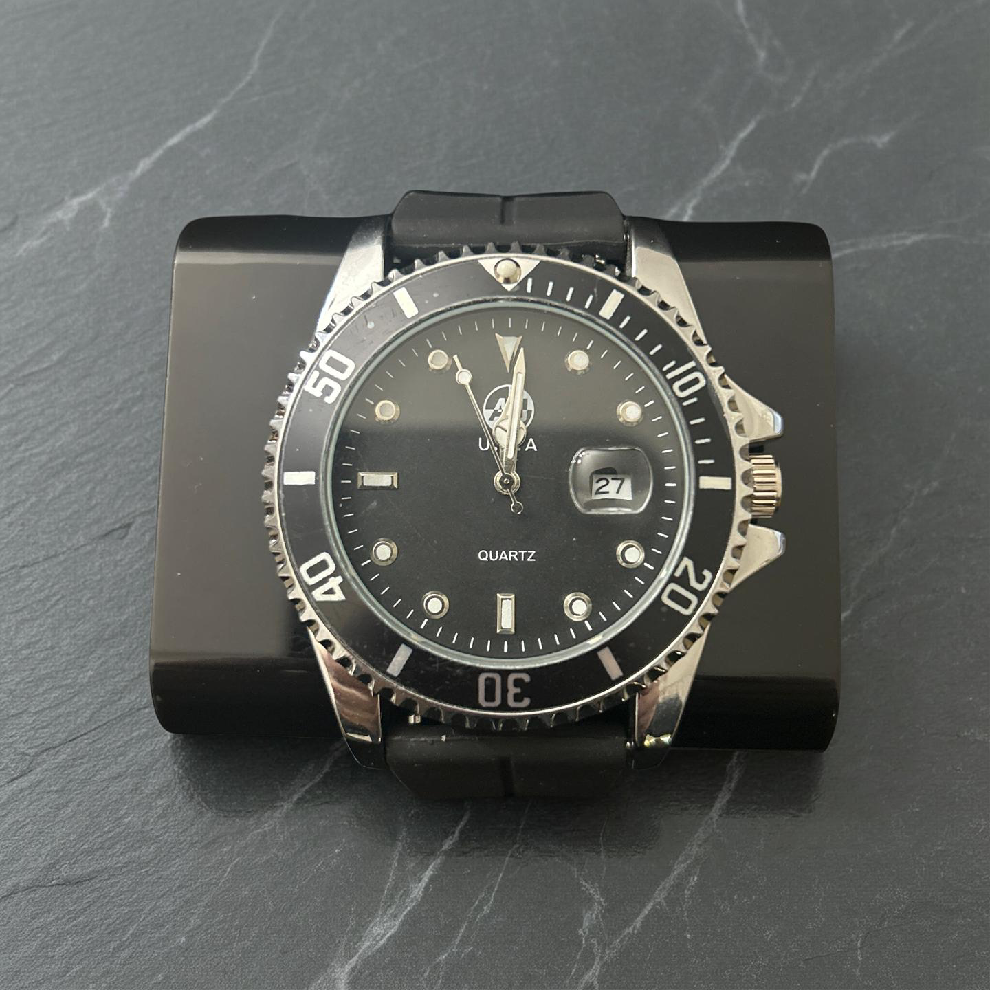 42mm Black Rolex Style