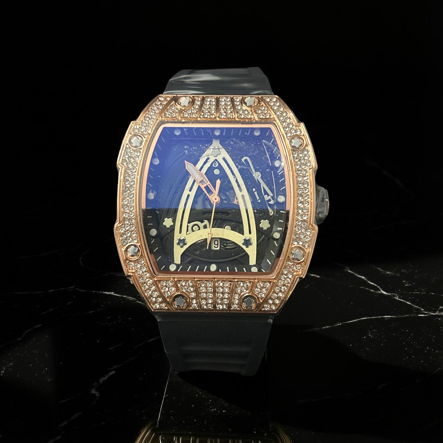 Rose Gold VVS CZ RM Style