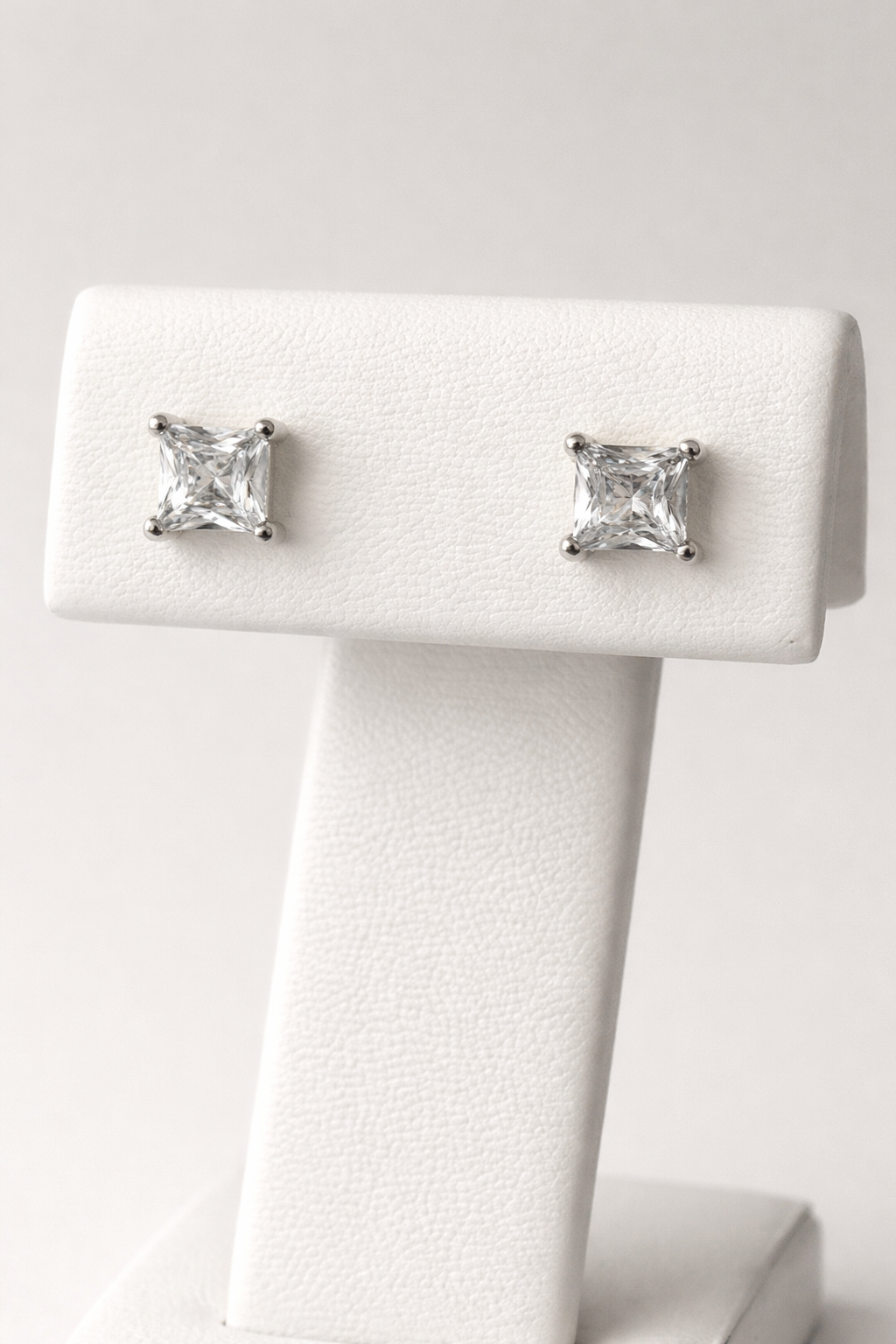5MM VVS CZ Stud Earrings – Push Back | Classic Iced Out Sparkle