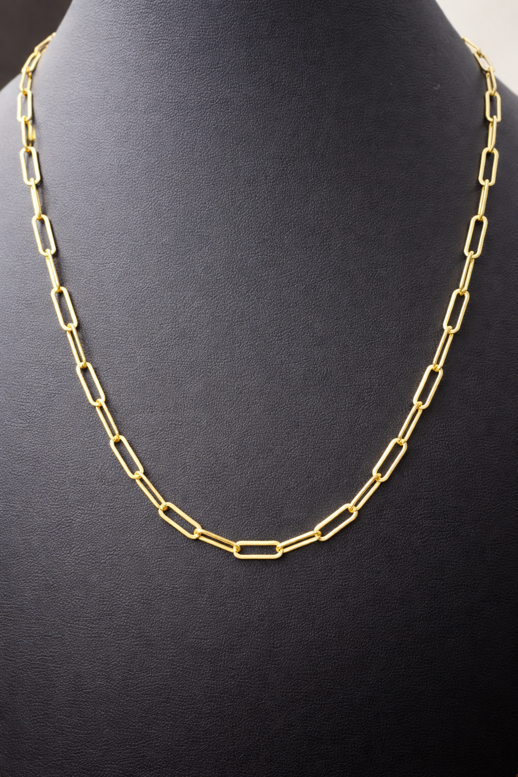 24” 14K Gold Filled Paperclip Link Chain – Modern Luxury Statement