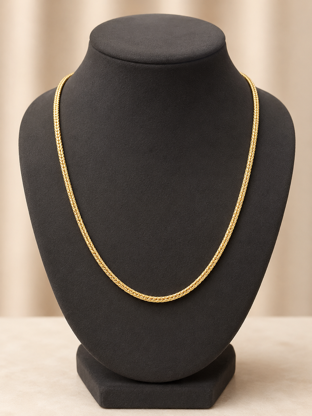 14k Gold Filled in Brass 20in 2.5mm Box Chain