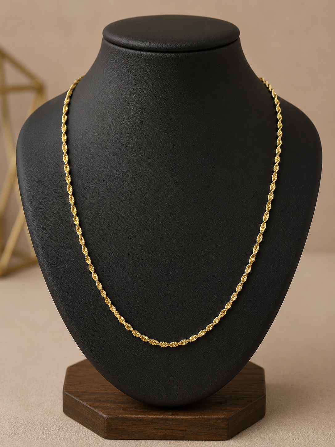 18in 2mm Twist Chain