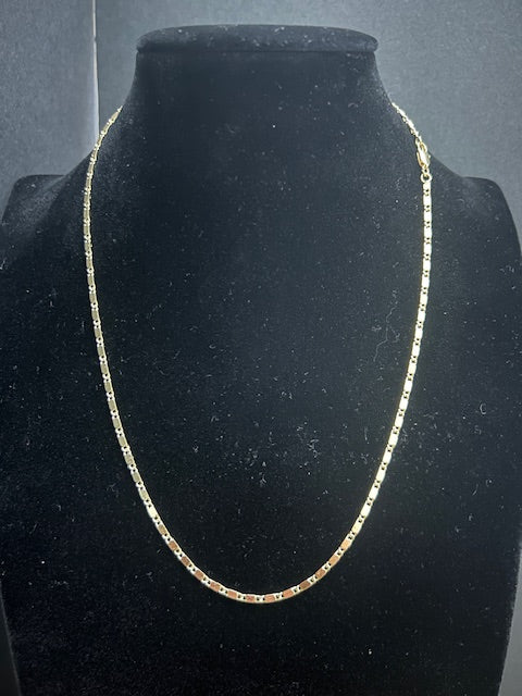 C24 - 14k Gold 18 Inch Valentino 2mm