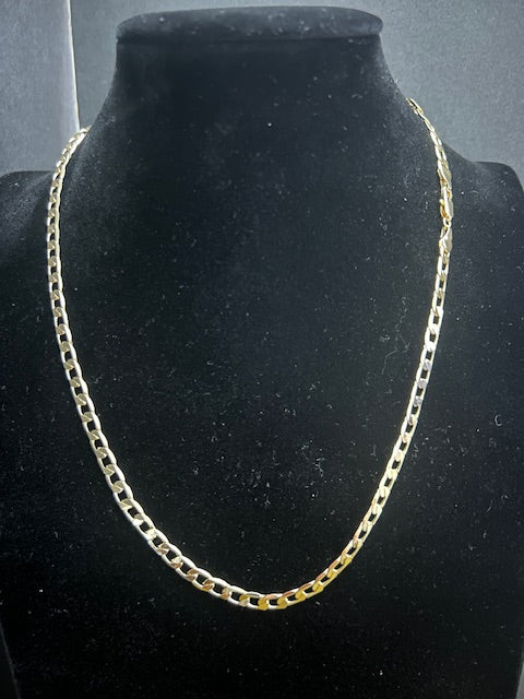 C27 - 14k Gold 20 Inch Cuban 5mm