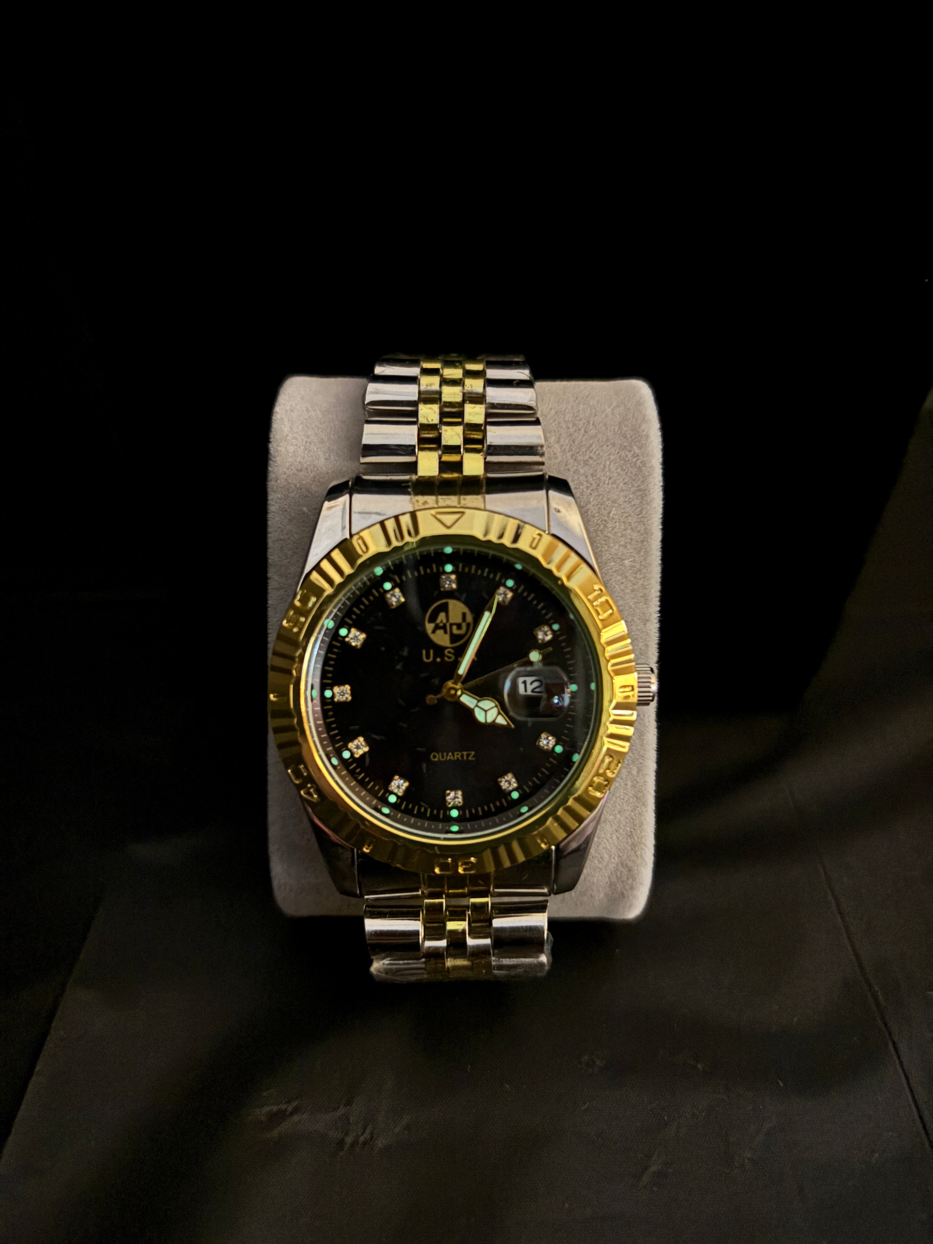 W1- Two-Tone Mens Watch
