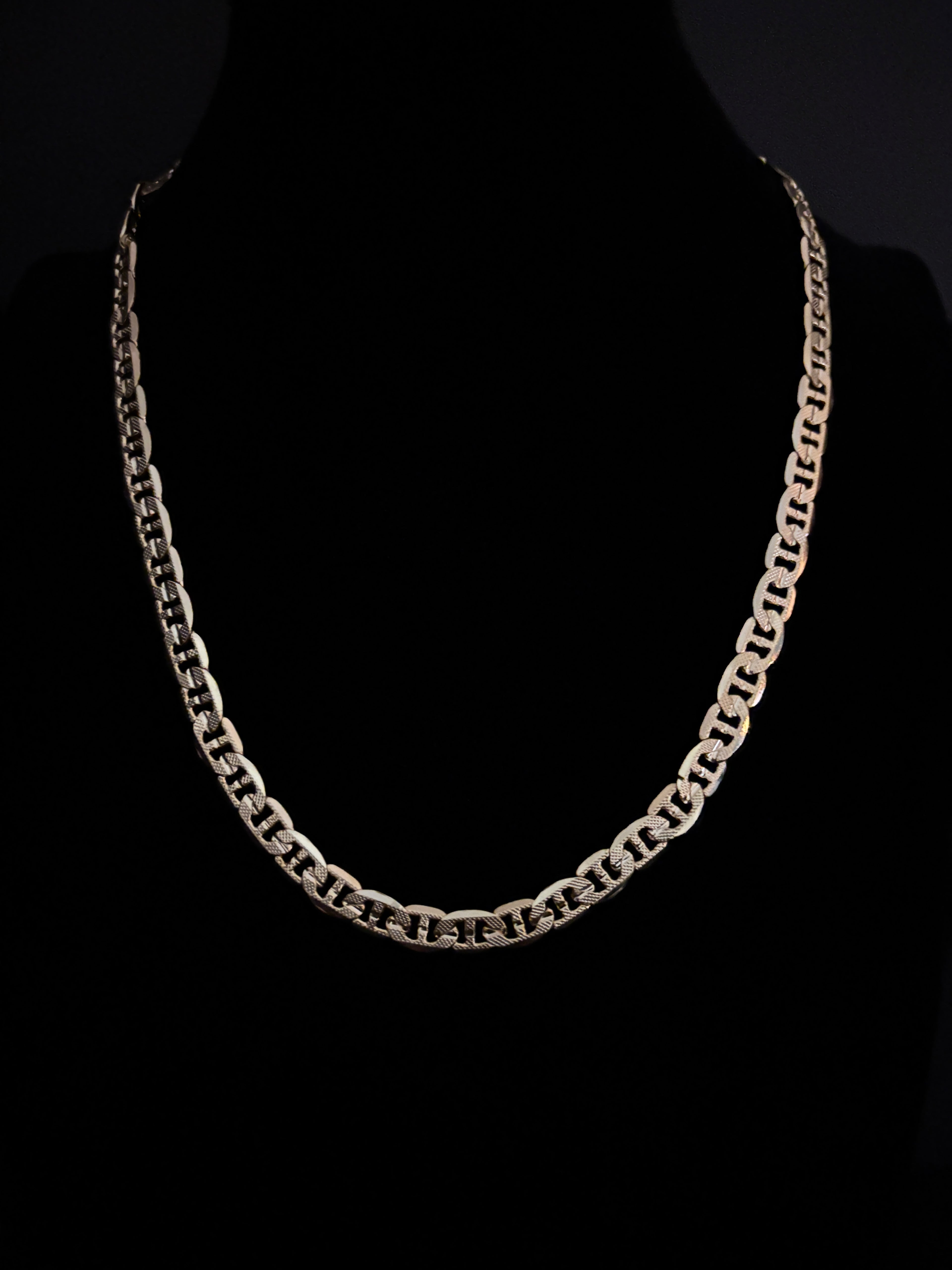 C11- 7mm Gold Necklace